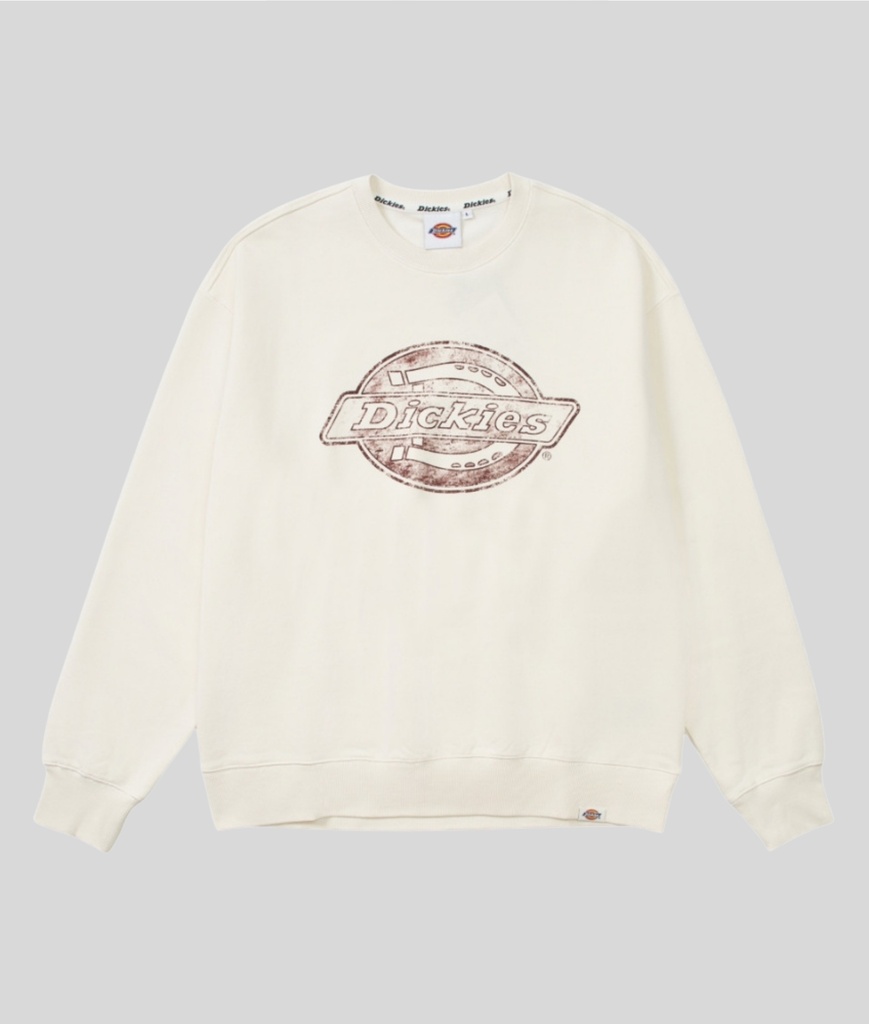 Men's French Terry Print Graphic Crew Neck