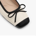 Clain Mary jane Flats (1cm)