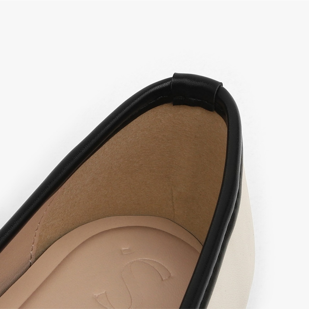 Clain Mary jane Flats (1cm)