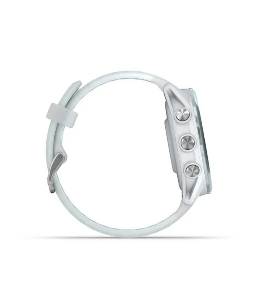 Forerunner 570 - 42mm Wifi, GPS (WHITESTONE/CLOUDBLUE) | Free AfterShockz Open Run