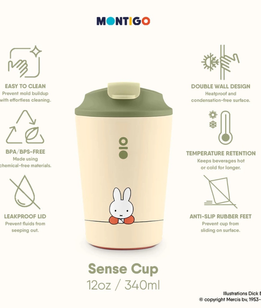 MT Miffy Sense Coffee Cup Miffy 12 Oz