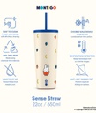 MT Miffy Sense Straw Cup 22 Oz