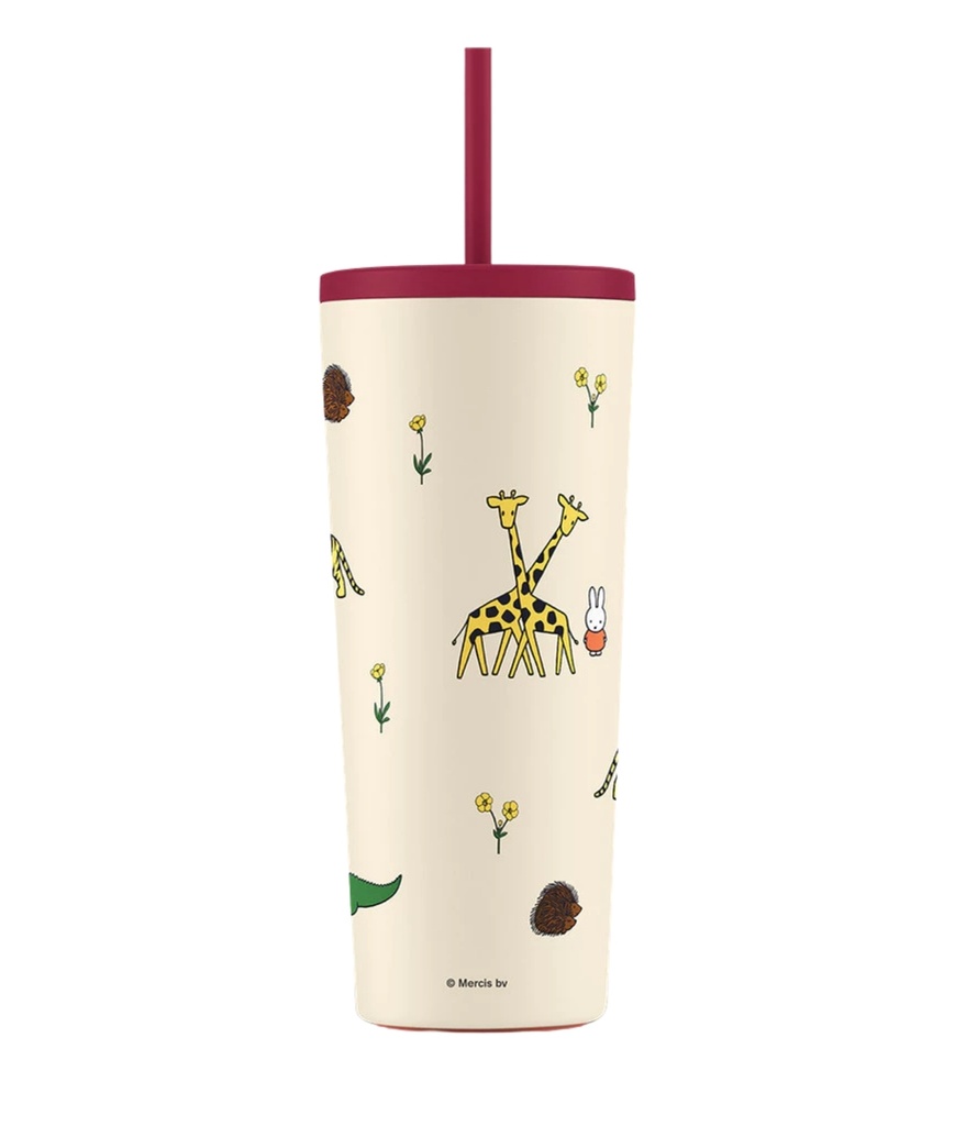 MT Miffy Sense Straw Cup 22 Oz