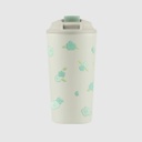 MT Winter Flower Sense Coffee Cup 16 Oz