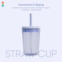 Straw Cup 15 Oz