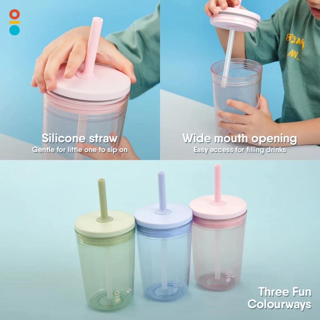 Straw Cup 15 Oz