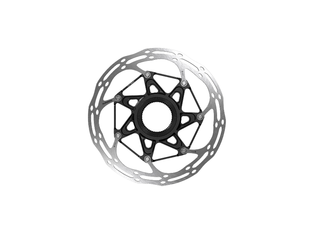 ROTOR CENTERLINE CENTERLOCK 160MM BLACK ROUNDED