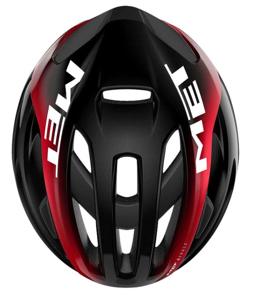 MET HEL RIVALE MIPS CE BLACK RED METALLIC | GLOSSY M RF (3HM132CE11M1NR2)