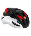 MET HEL RIVALE MIPS CE BLACK WHITE RED | MATT GLOSSY M (3HM132CE00MWR1)