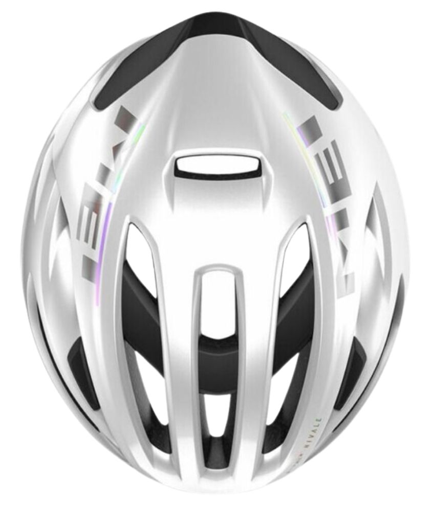 MET HEL RIVALE MIPS CE WHITE HOLOGRAPHIC | GLOSSY M RF (3HM132CE11M1BI1)
