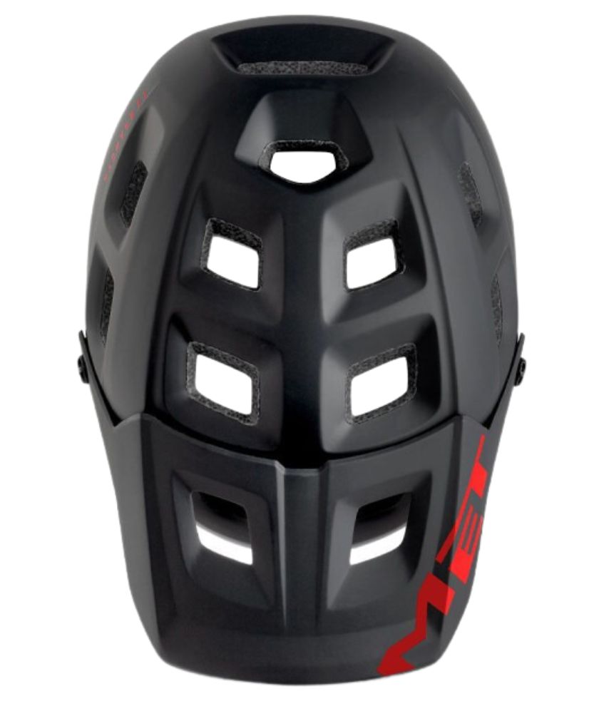 MET HEL TERRANOVA CE BLACK RED | MATT GLOSSY M (3HM121CE00MNR1)