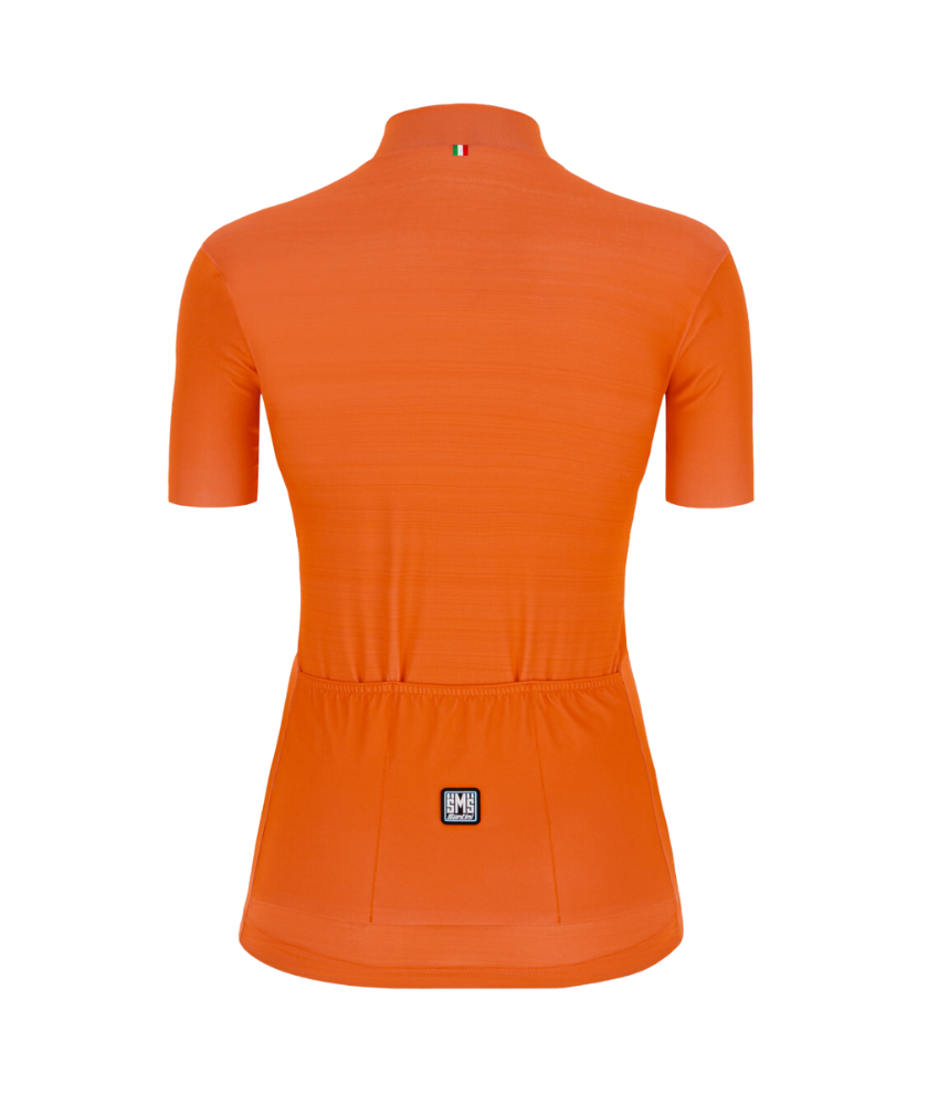 SANTINI 21S COLOR S/S JERSEY FOR WOMEN ARANCIO FLUO/ORANGE FLUO SIZE XS (1S940L75COLOR)
