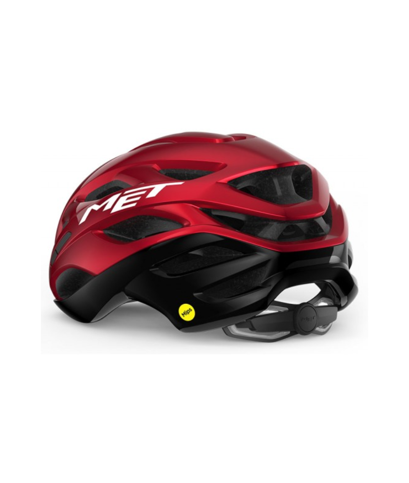 MET HEL ESTRO MIPS CE RED BLACK METALLIC | GLOSSY L (3HM139CE00LRO1)