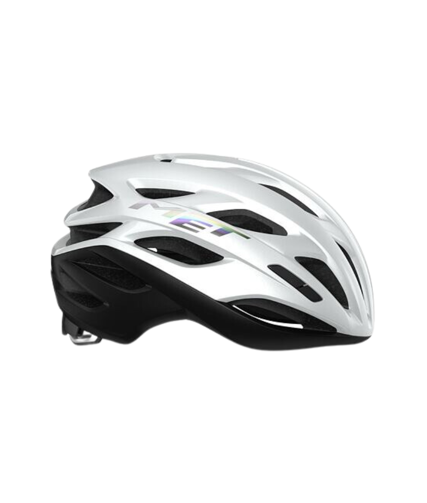 MET HEL ESTRO MIPS CE WHITE HOLOGRAPHIC | GLOSSY M (3HM139CE00MBI1)