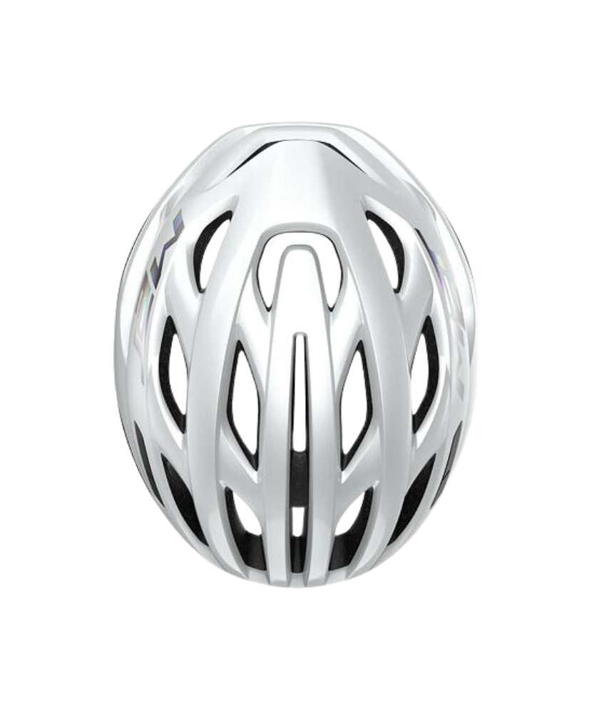 MET HEL ESTRO MIPS CE WHITE HOLOGRAPHIC | GLOSSY M (3HM139CE00MBI1)