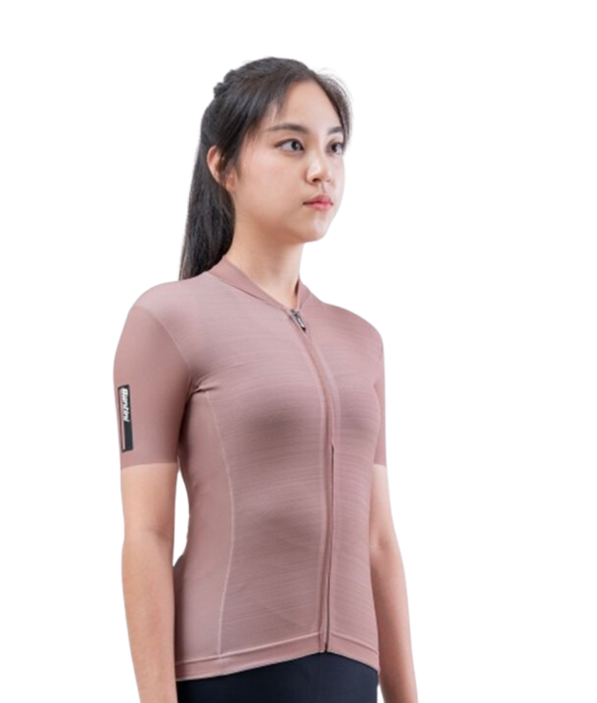 SANTINI 21S COLOR S/S JERSEY FOR WOMAN AMBRA/UMBER SIZE XS (GO940L75CCOLOR)