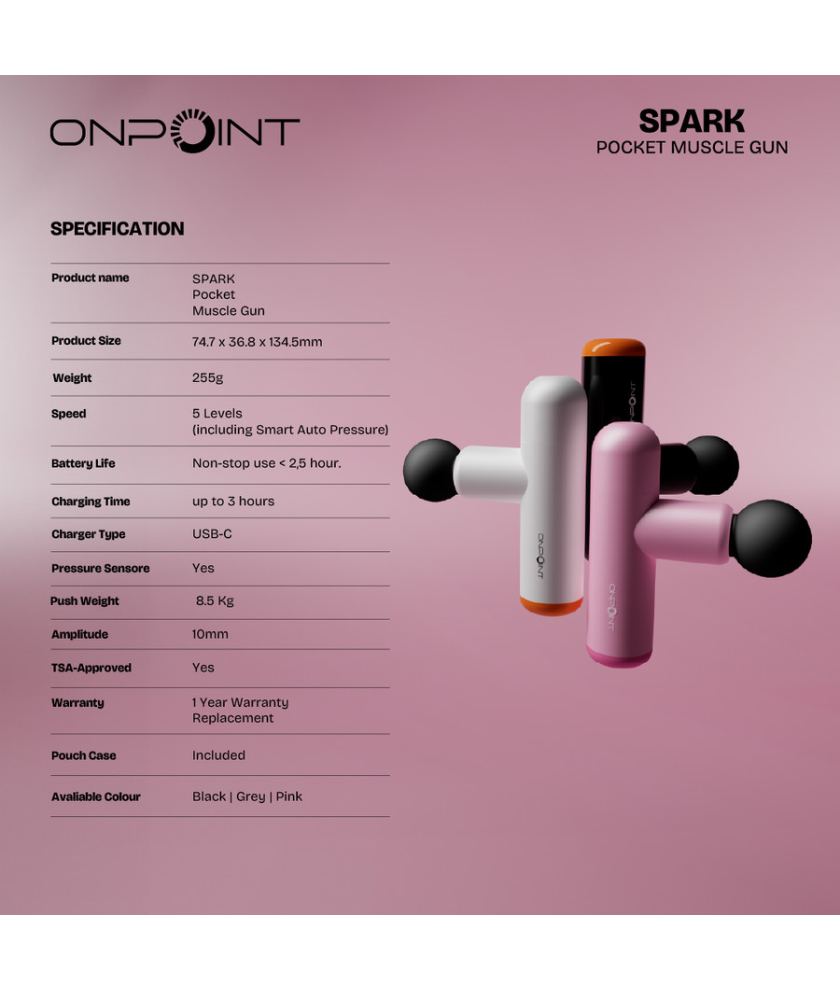 Spark Pocket Muscle Gun