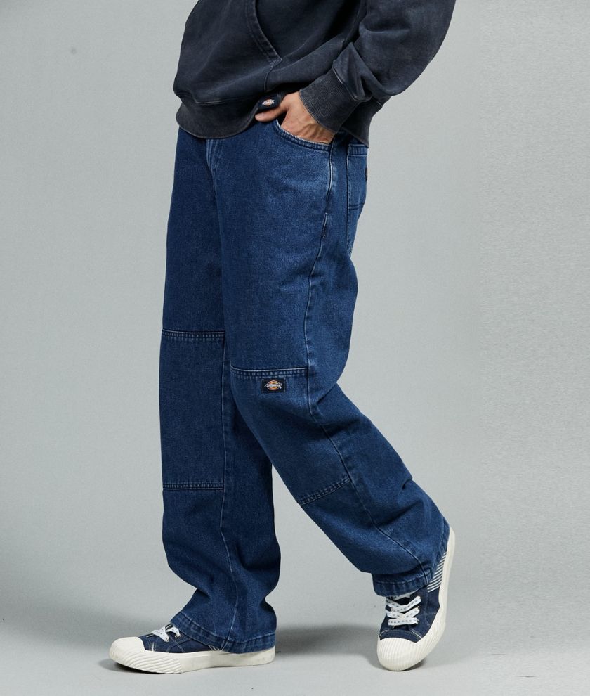 Men's Double Knee Denim Pant
