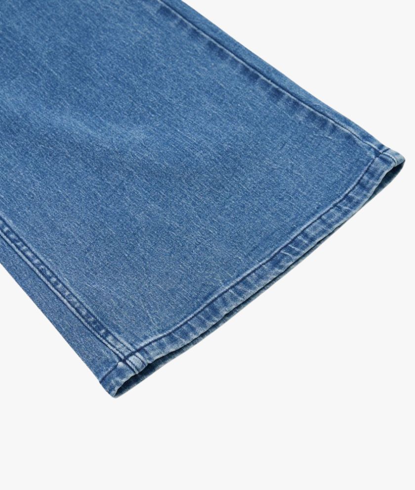 Women's Denim Wide Leg Work Pants