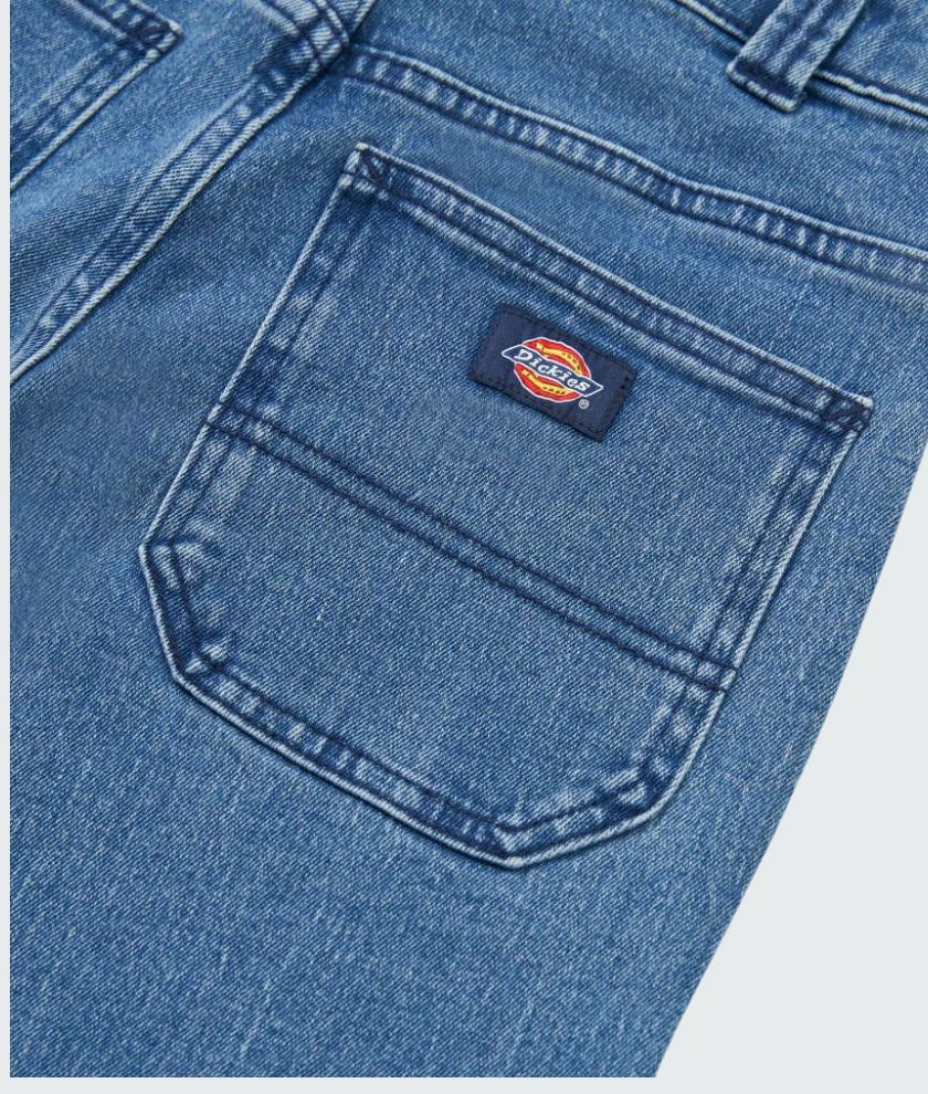 Women's Denim Wide Leg Work Pants