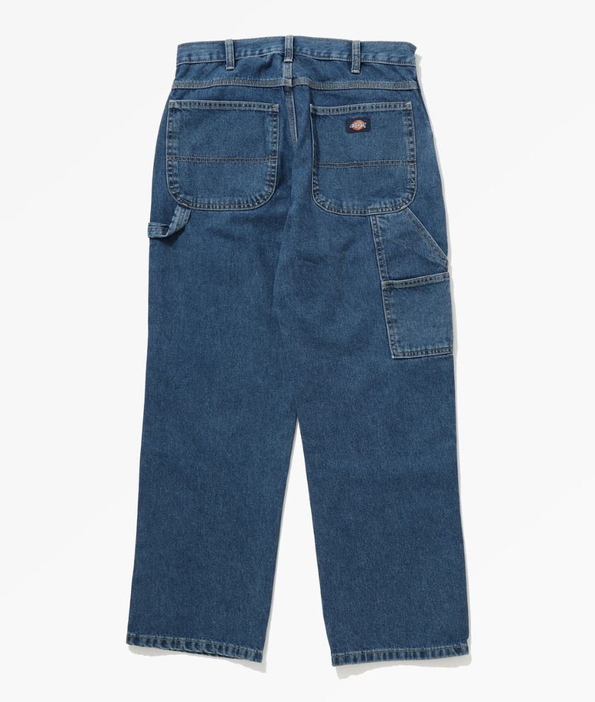 Men's Stone Washed Denim Utility Jean