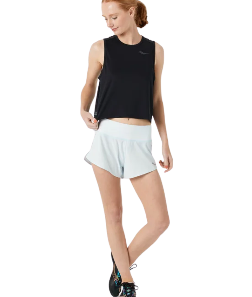 Women's Stopwatch Crop Tank