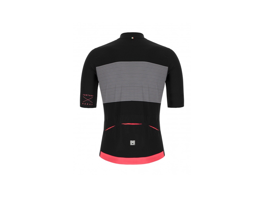 SANTINI 21S REDUX ISTINTO S/S JERSEY NERO/BLACK SIZE L (1S94475REDUXISTI)