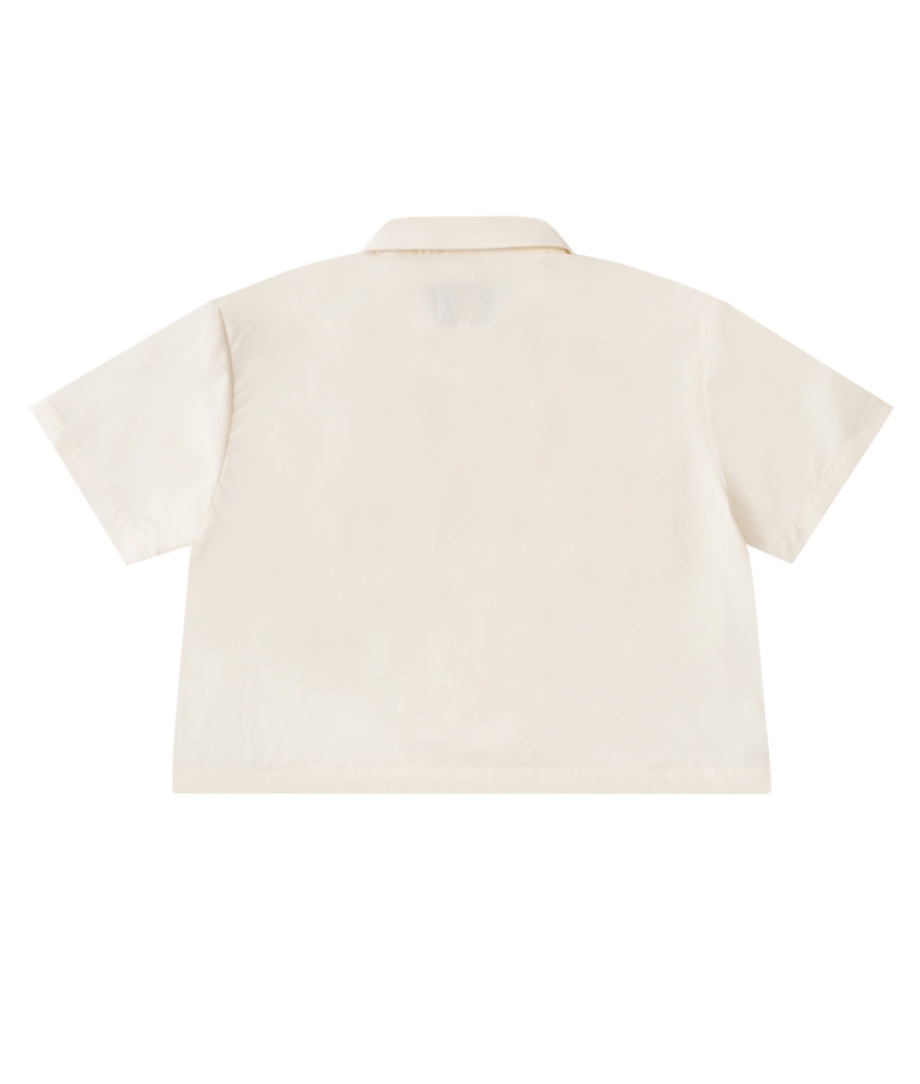 Women's Coolmax Work Shirt Cropped SS