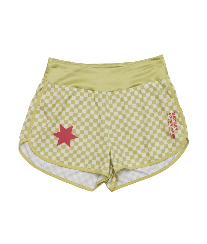 W Checker Pace  Shorts 3"
