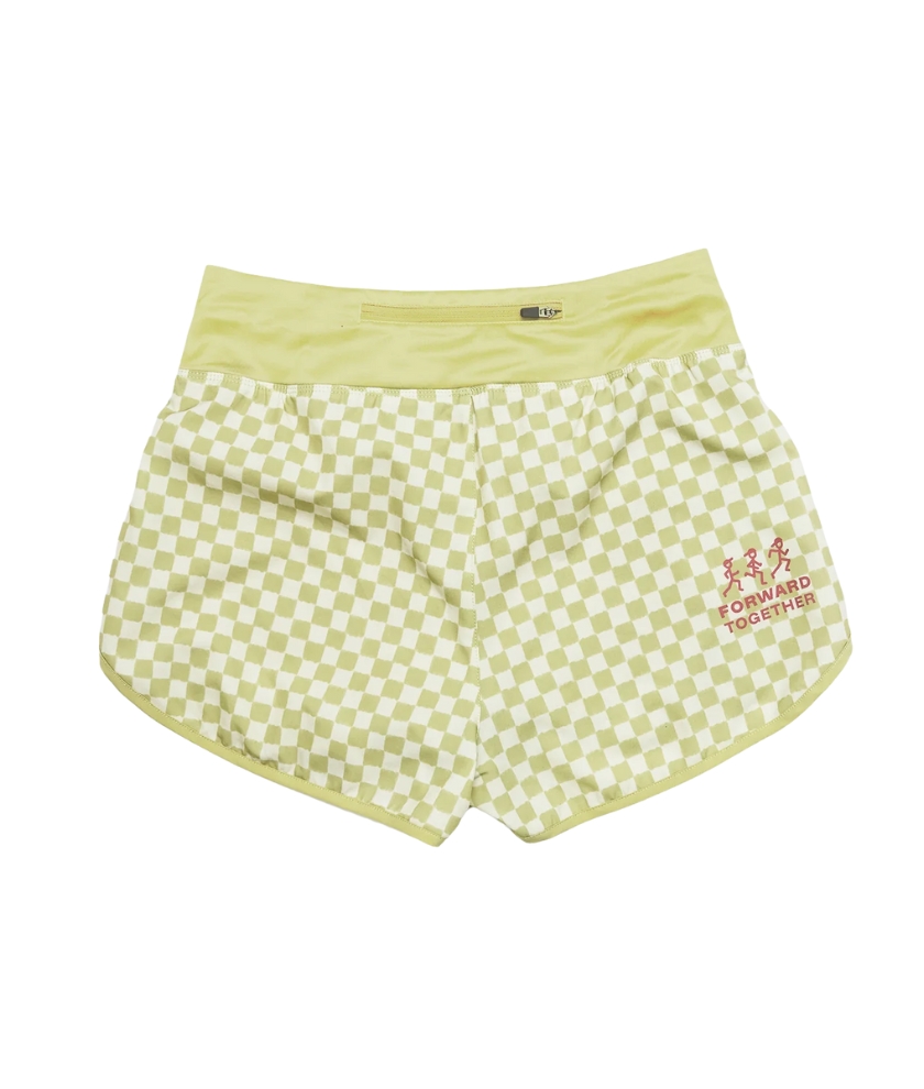 W Checker Pace  Shorts 3"
