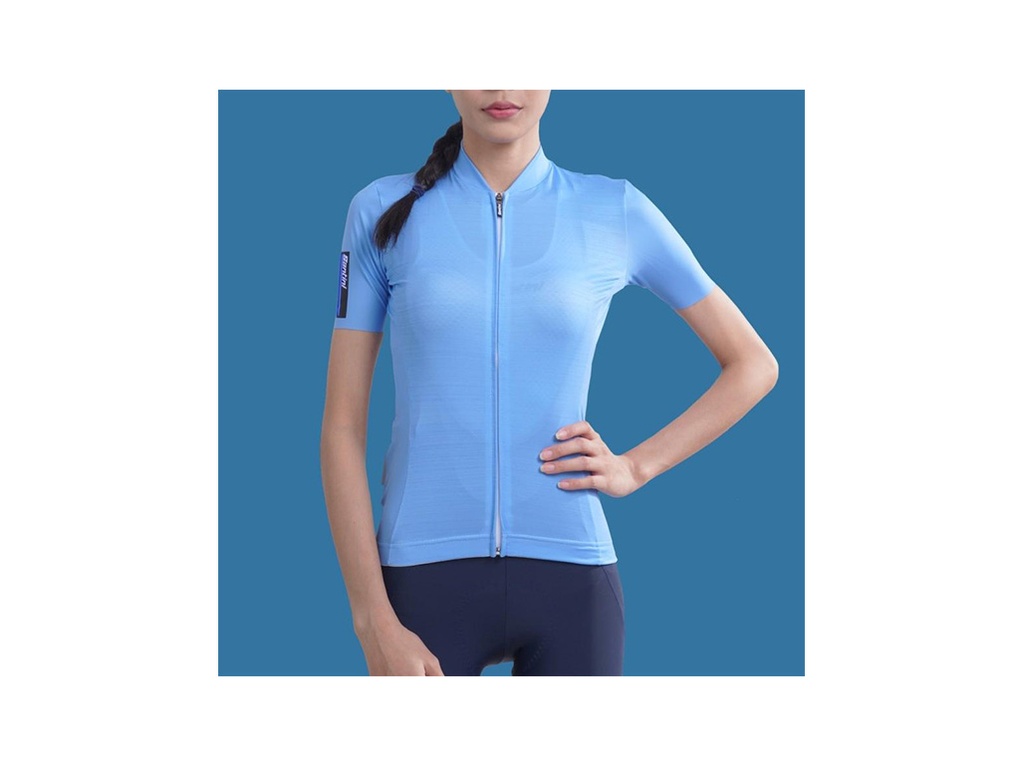 SANTINI 1S COLOR S/S JERSEY FOR WOMAN LIGHT BLUE SIZE M (GO940L75CCOLOR)