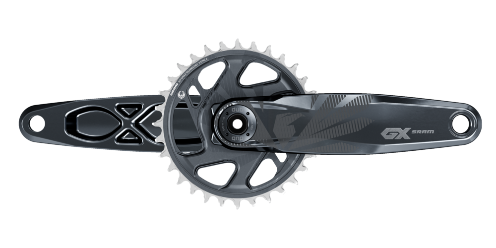 CRANK GX EAGLE BOOST 148 DUB 12S 170 W DIRECT MOUNT 32T X-SYNC 2 CHAINRING LUNAR (DUB CUPS/BEARINGS NOT INCLUDED)