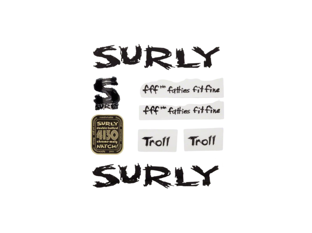 Troll Decal Set Includes Headbadge