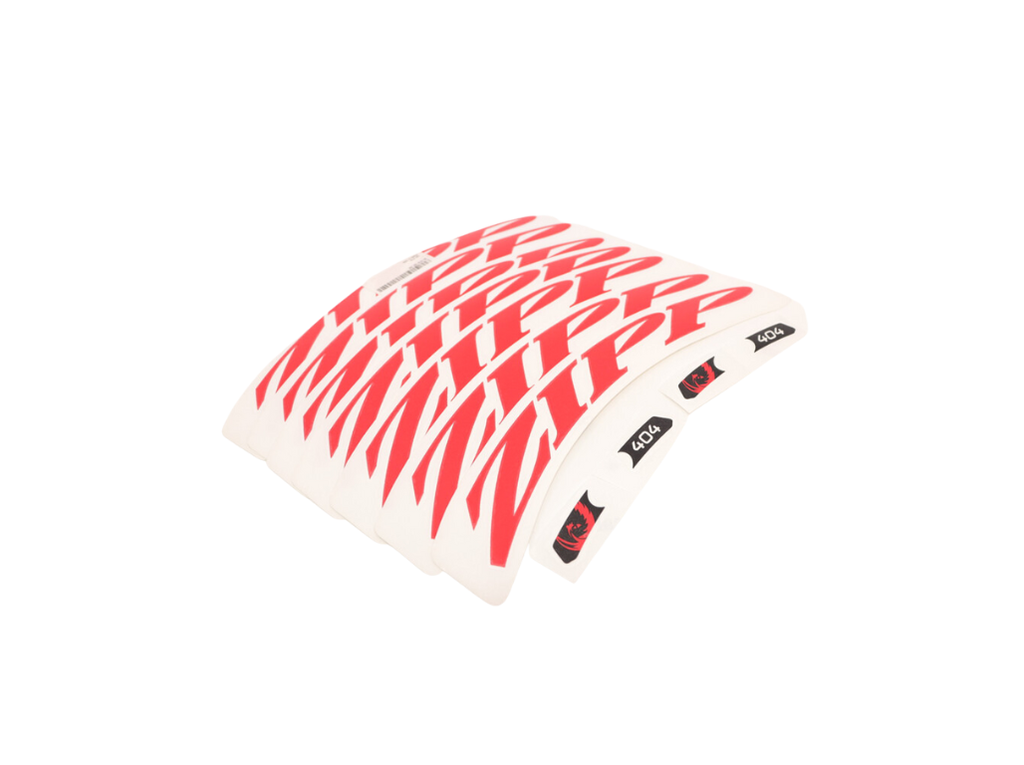 ZIPP Decal Set 1 Wheel 404 ZIPP Logo