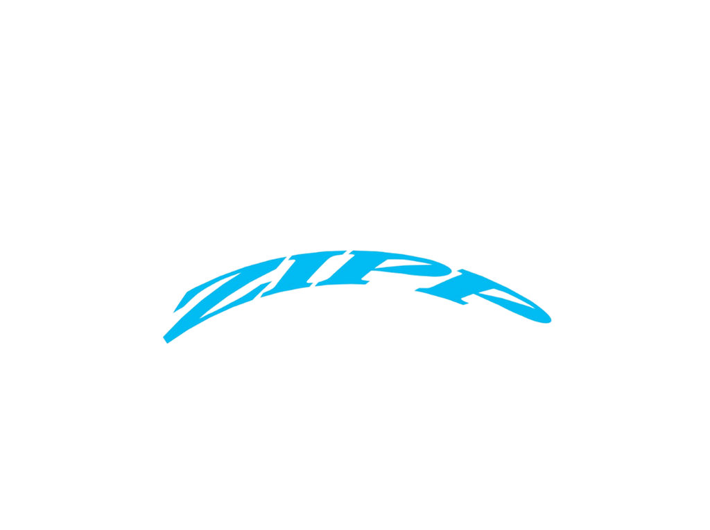 ZIPP Decal Set 404 No Border ZIPP Logo Complete For One Wheel