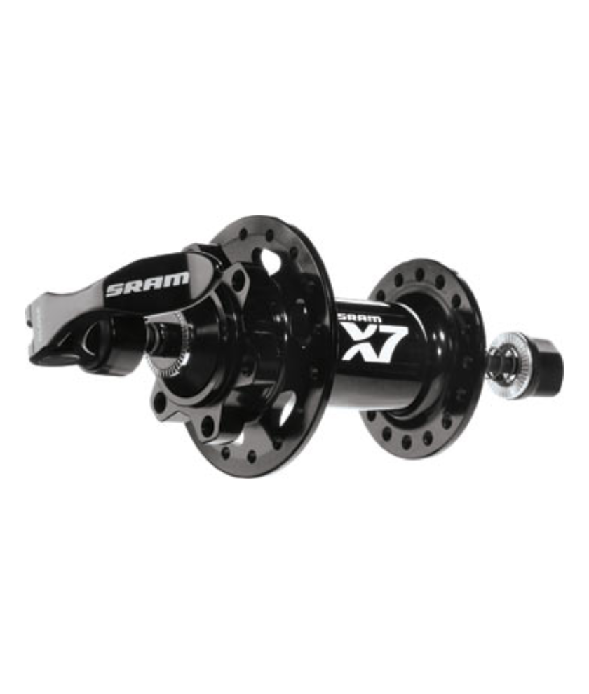X7 MTB 6-Bolt Disc 9x100mm Front Hub 32H (QR Included)