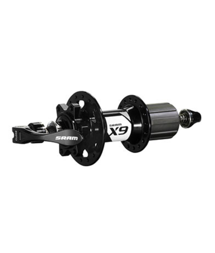 Sram X9 Rear Hub 6 Bolt Disc 32 H 135 mm Rear Spacing with Quick Release - 9 mm