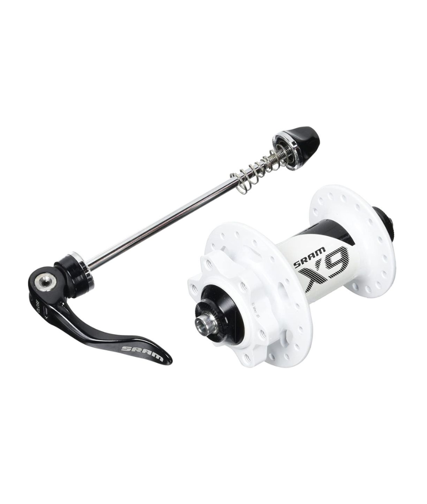 X9 V2 White 6-Bolt Mtb Hub