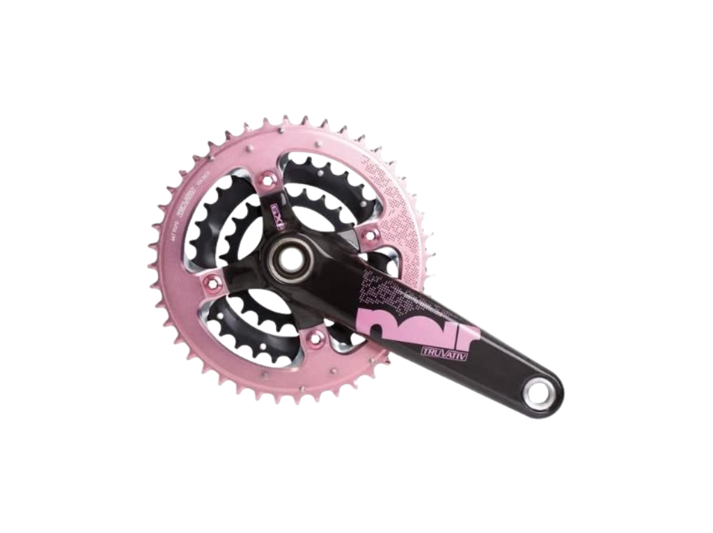 Truvativ Crank Set Noir XC 3.3Team 175 Carbon 44-32-22 GXP Cups NOT incl Pink Slip