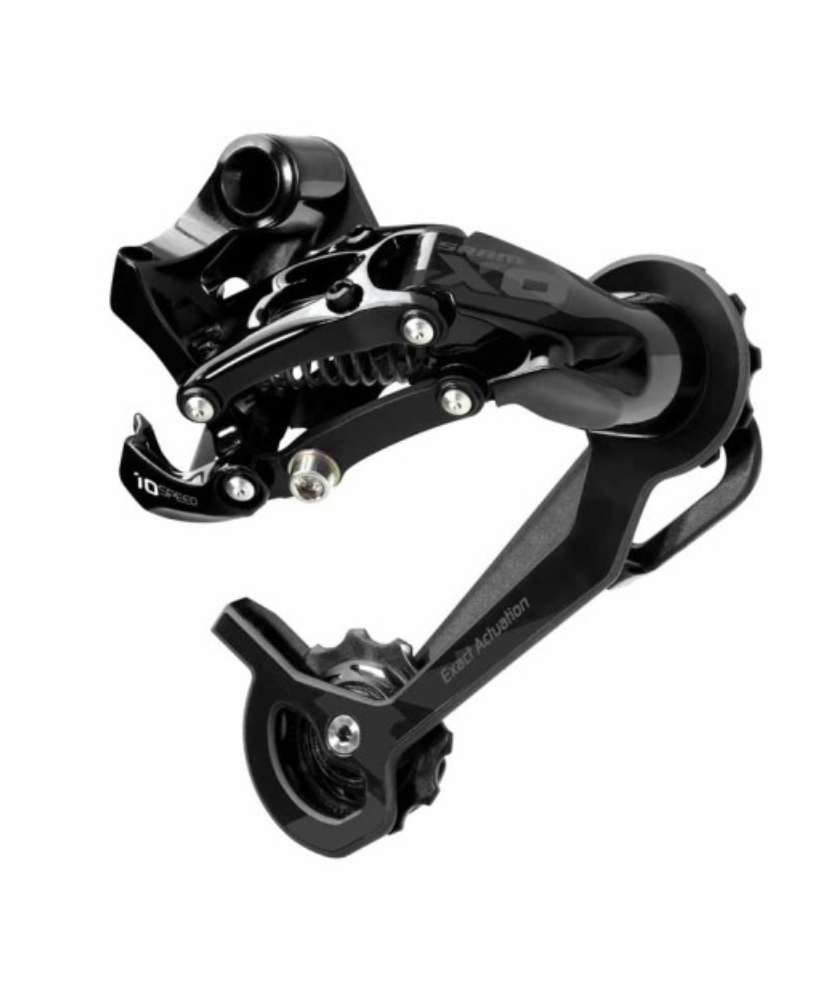 SRAM X0 REAR DERAILLEUR 10-SPEED LONG CAGE BLACK 00.7515.064.000