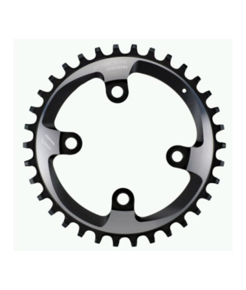 SRAM XX1 CHAIN RING 34T 76BCD ALUM 6MM GREY 11 SPEED 11.6218.004.003