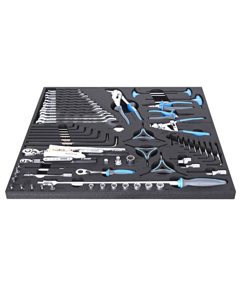 UNIOR SET4-2600AC SET OF TOOLS IN TRAY 4 FOR 2600A OR 2600C - TORQUE TOOLS AND PLIE   