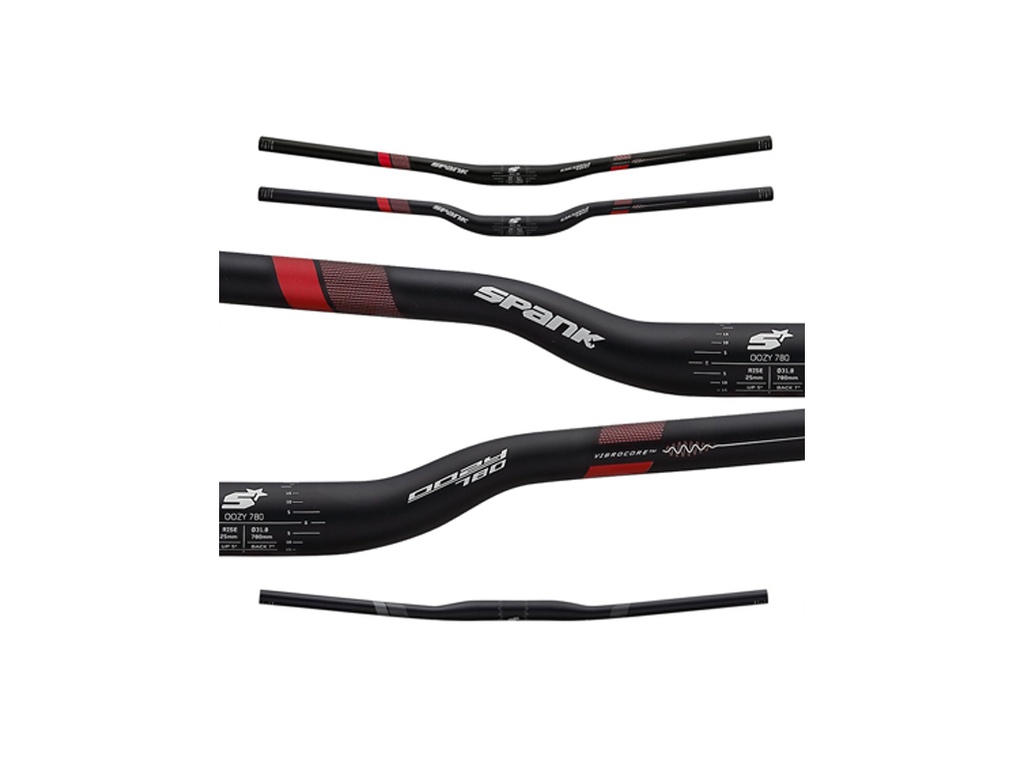 Oozy 780 Vibrocore Trail Handlebar Rise 15