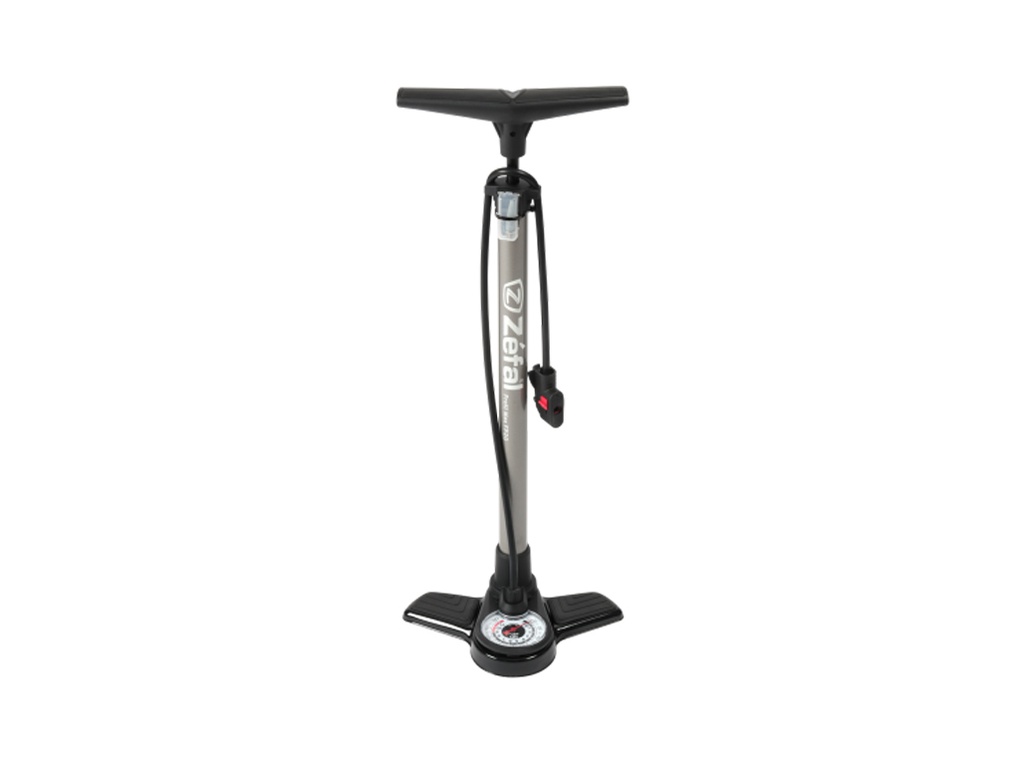 PROFIL MAX FP20 FLOOR PUMP SILVER PSI-BAR/CARD