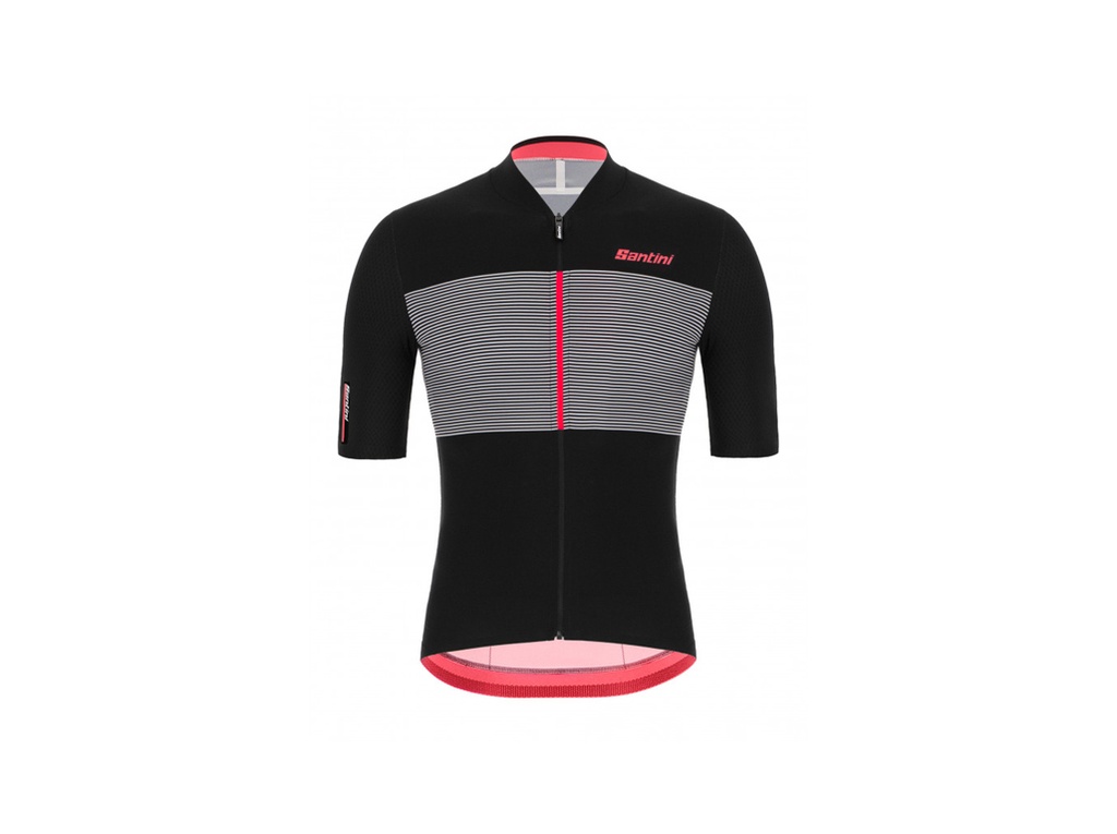 SANTINI 21S REDUX ISTINTO S/S JERSEY NERO/BLACK SIZE L (1S94475REDUXISTI)