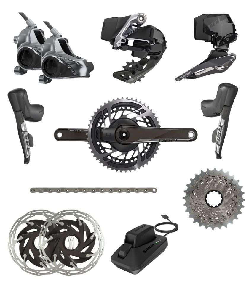 RED AXS GROUPSET DB PM CRANK DUB 175 50/37 CASSETTE 10-33