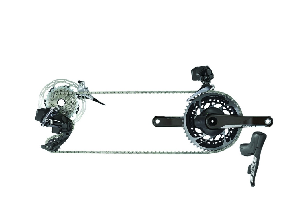 Red Axs Groupset DB PM Crank Dub 170 46/33 Cassette 10-33