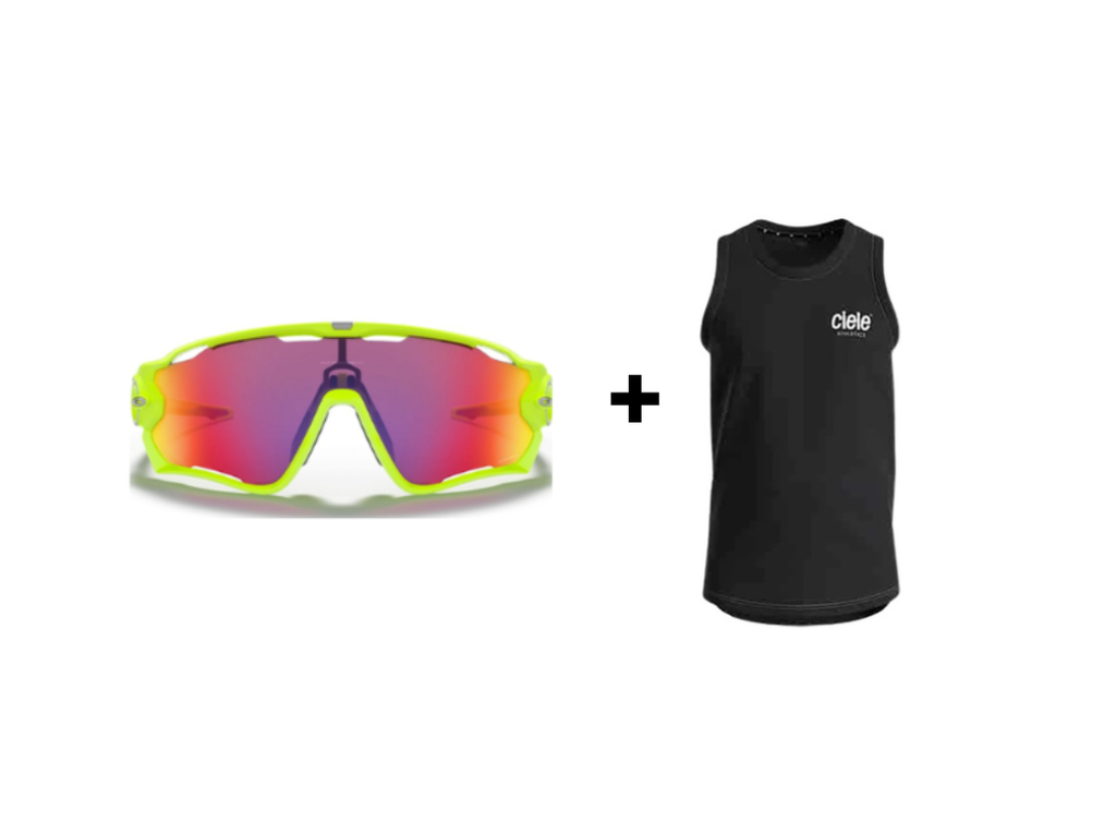 OAKLEY Jawbreaker Retina Burn Prizm Road x NSBTANK Core Athletics S Whitaker