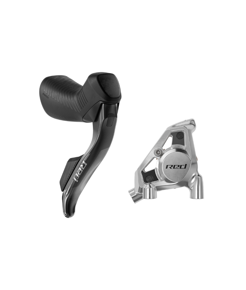 Shift/Hydraulic Disc Brake Red AXS E1 Stealthamajig connected Rear Brake/Right Shift 1800mm w/ Flat Mount 20mm SS Hardware (Rotor sold separately)