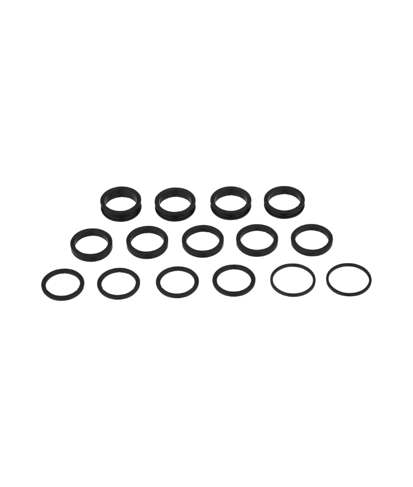 Bottom Bracket Spacer Kit Dub MTB/ROAD V3 (INCLUDING 2.0, 4.5, 5, 6.0, 6.5, 7.5, 8.5, 9.0, 10.5 AND 2 PIECES OF 2.5, 3.0, 5.5MM) and 2 Standard BSA 68 Al Spacers